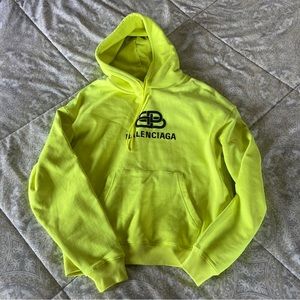 Balenciaga neon hoodie